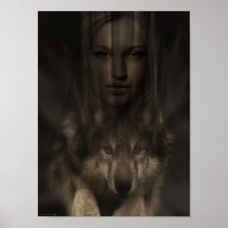 Poster L'amiFilleLoup