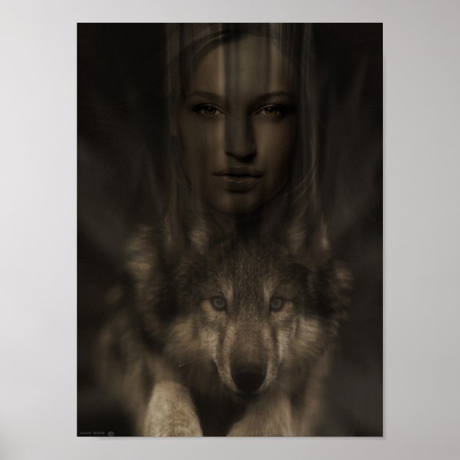Poster L'amiFilleLoup (Devant)