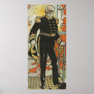Poster L'amiral George Dewey