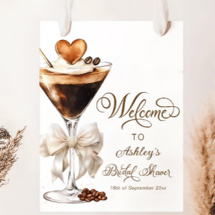 Poster L'amour brasse une élégante Fête des mariées moder