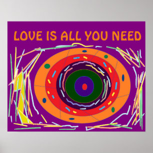 Poster L'amour, c'est tout ce dont vous avez besoin dans 