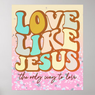 Poster L'amour comme Jésus