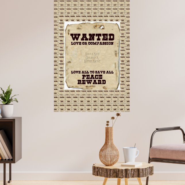 Poster L'amour de la paix et l'unité (Salon 3)