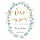 L'amour de la verdure d'eucalyptus est doux, prene