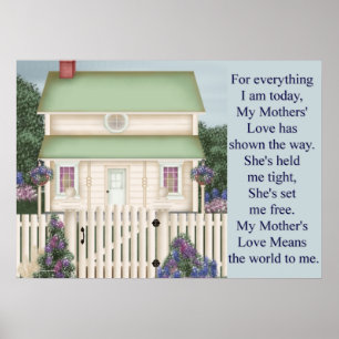 Poster L'amour de ma mère - Fête des mères