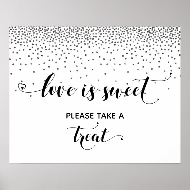 Poster L'amour du coeur et de l'argent est doux Dessert P (Devant)