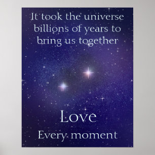 Poster L'amour écrit dans les étoiles Paroles sentimental