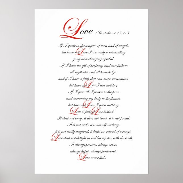 Poster 'L'Amour Est' (Devant)