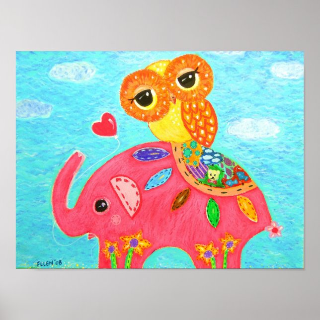 Poster L'amour est comme l'éléphant (Devant)