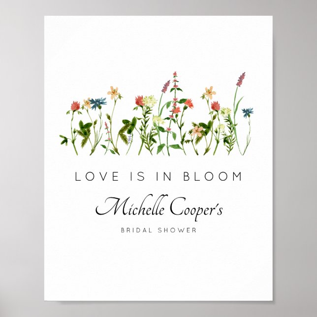 Poster L'amour est dans la Fête des mariées en fleur (Devant)