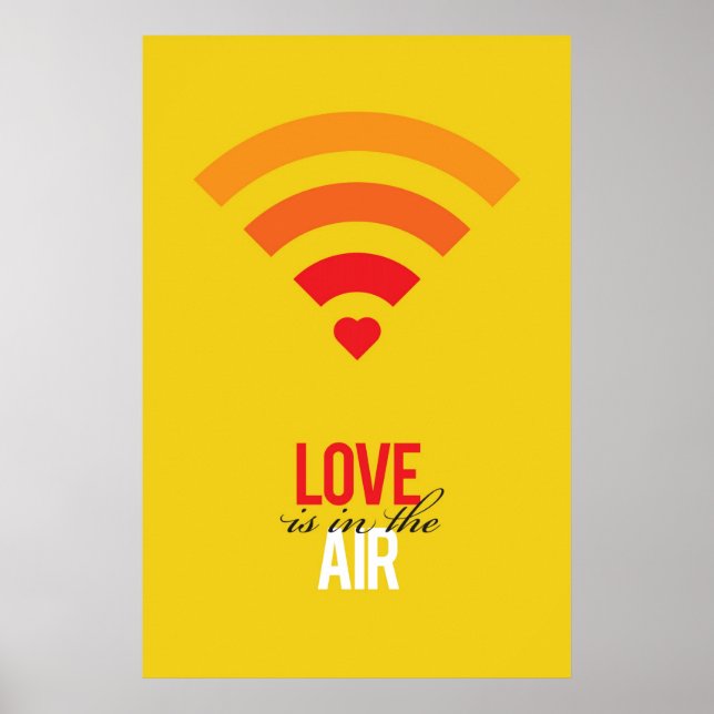 Poster L'amour est dans l'air (Devant)