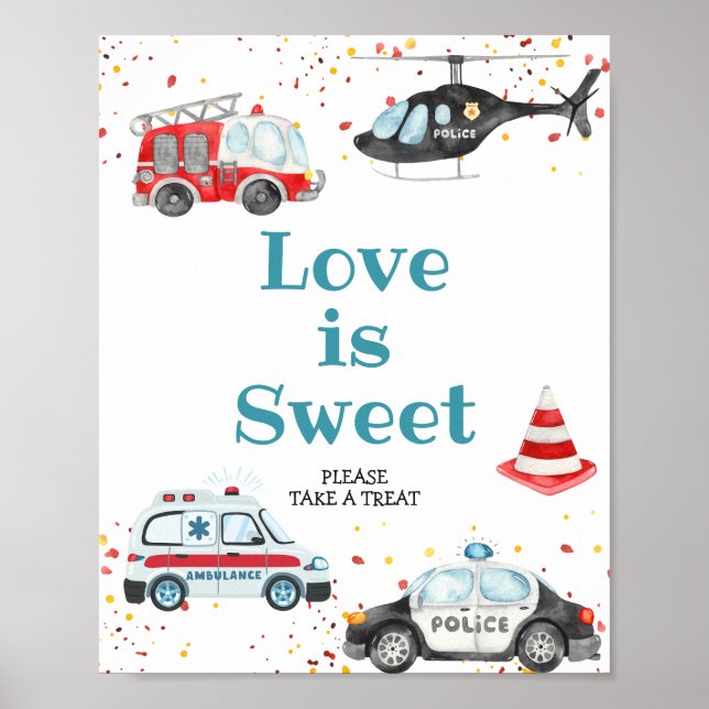 Poster L'amour est doux Son alarme et attraper votre équi (Devant)