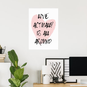 Poster L'amour est en fait tout autour