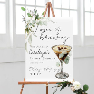 Poster L'amour est en train de préparer un cocktail de bi