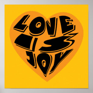 Poster L'amour est la joie