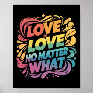 Poster L'Amour Est L'Amour Pas Ce Sticker