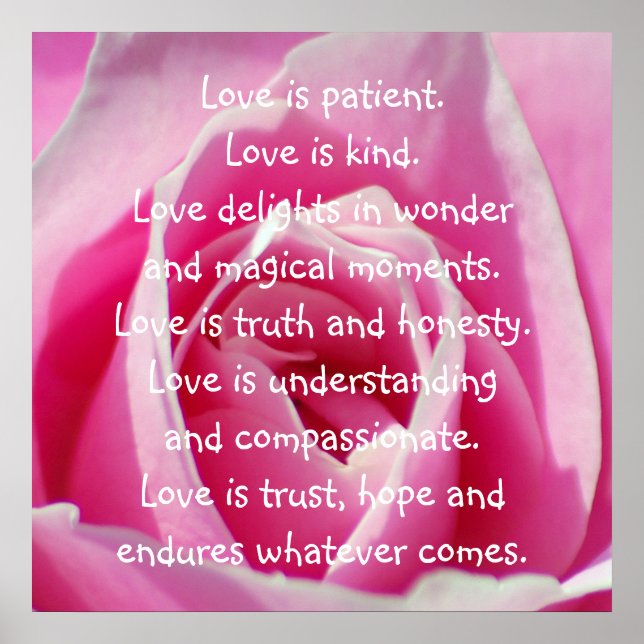 Poster L'amour est toi (Devant)