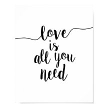 L'amour est tout ce dont vous avez besoin Citation