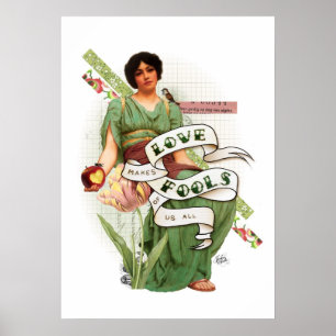 Poster L'amour fait des imbéciles de nous tous