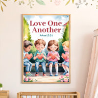 L'amour l'autre Christian Nursery Wall Art