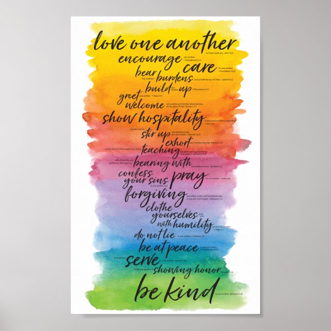 Poster L'amour l'un l'autre (Devant)