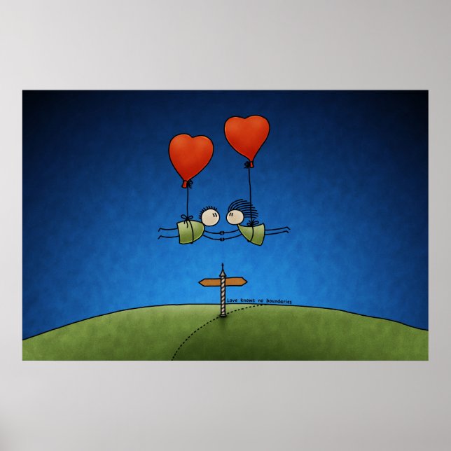 Poster L'amour ne connaît pas de frontière (Devant)