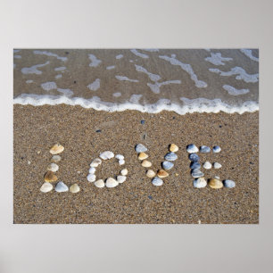 Poster L'amour sur la plage