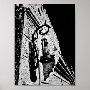 Poster Lampe antique