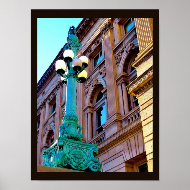 Poster Lampe antique (Devant)