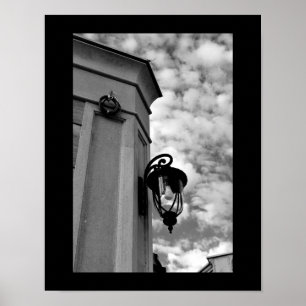 Poster Lampe un jour nuageux