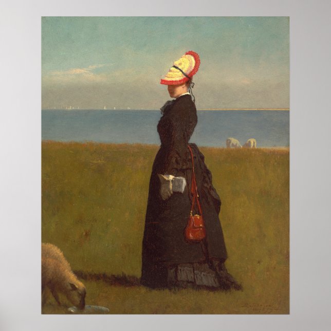Poster Lampes, Nantucket - Eastman Johnson Fine Art Poste (Devant)