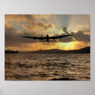 Poster Lancaster et le lac