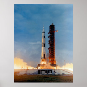 Poster Lancement d'Apollo 10