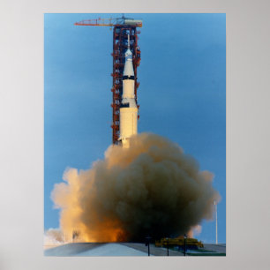 Poster Lancement d'Apollo 10