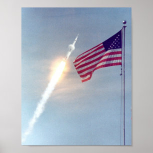 Poster Lancement d'Apollo 11