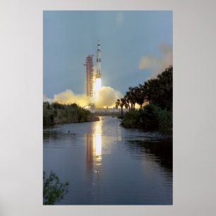 Poster Lancement d'Apollo 13