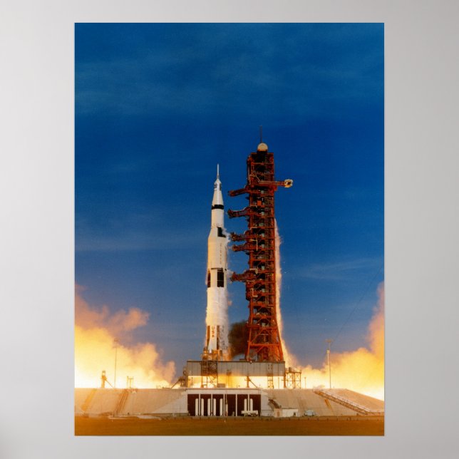 Poster Lancement d'Apollo 15 (Devant)