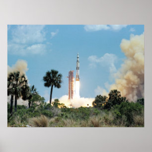 Poster Lancement d'Apollo 16