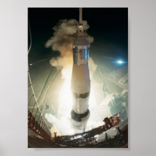 Poster Lancement d'Apollo 17
