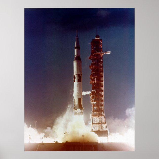 Poster Lancement d'Apollo 4 (Devant)