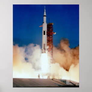 Poster Lancement d'Apollo 8