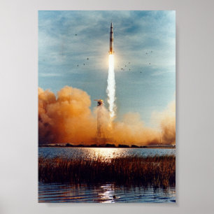 Poster Lancement d'Apollo 8