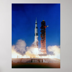 Poster Lancement d'Apollo 8
