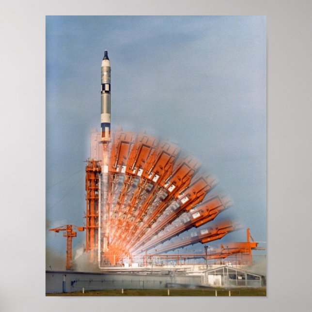 Poster Lancement de Gemini 10 (Devant)