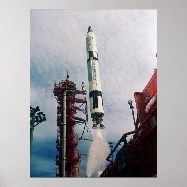 Poster Lancement de Gemini 11 (Devant)