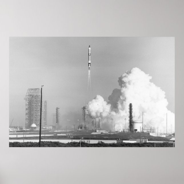 Poster Lancement de Gemini 6A (Devant)