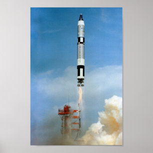 Poster Lancement de Gemini 8