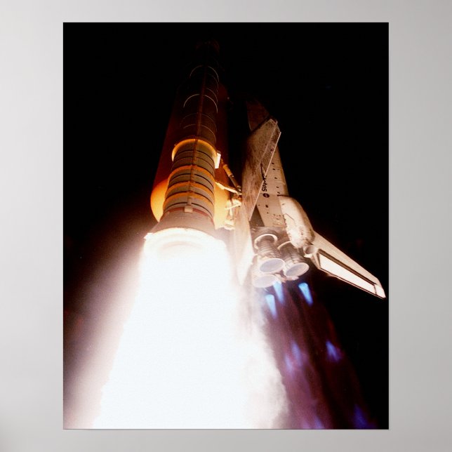 Poster Lancement de la navette spatiale Atlantis (STS-101 (Devant)