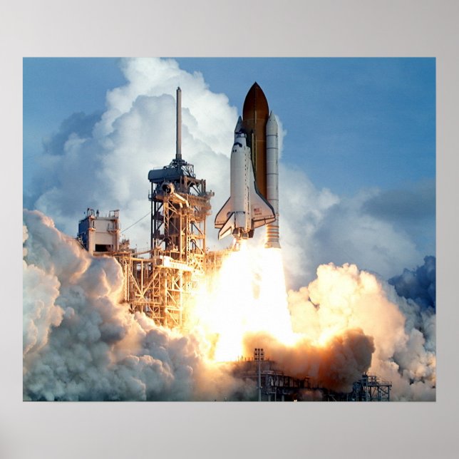 Poster Lancement de la navette spatiale Atlantis (STS-106 (Devant)