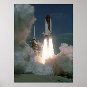 Poster Lancement de la navette spatiale Atlantis (STS-27)
